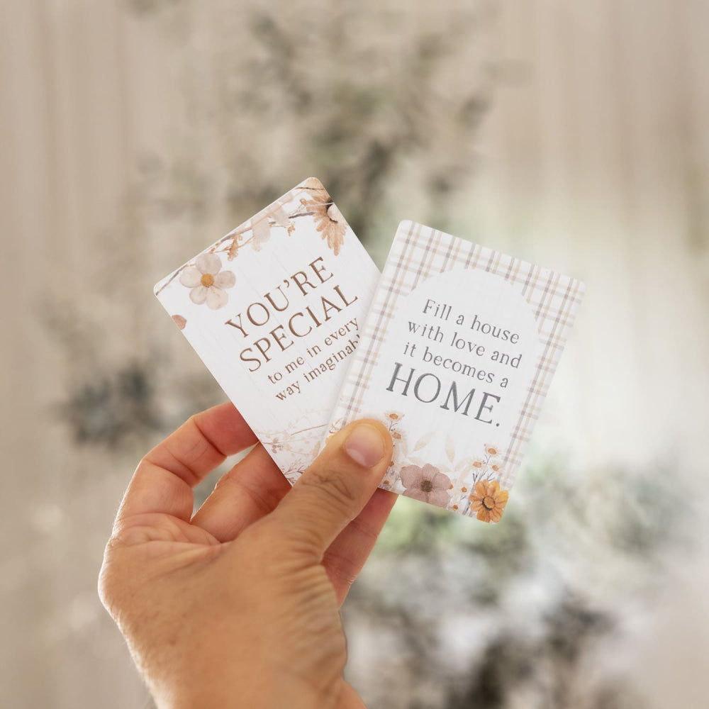 Rustic Meadow Home Ceramic Magnet