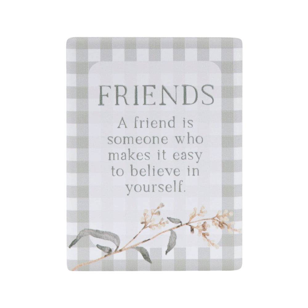 Rustic Meadow Friends Ceramic Magnet