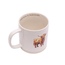 Load image into Gallery viewer, Rustic Meadow Highland Cow Mug