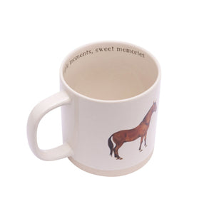 Rustic Meadow Horse Mug