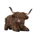 Rustic Meadow Highland Cow Standing