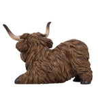Rustic Meadow Highland Cow Standing