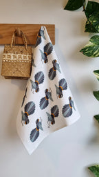 SH Piwakawaka Teal Towel