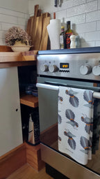 SH Piwakawaka Teal Towel