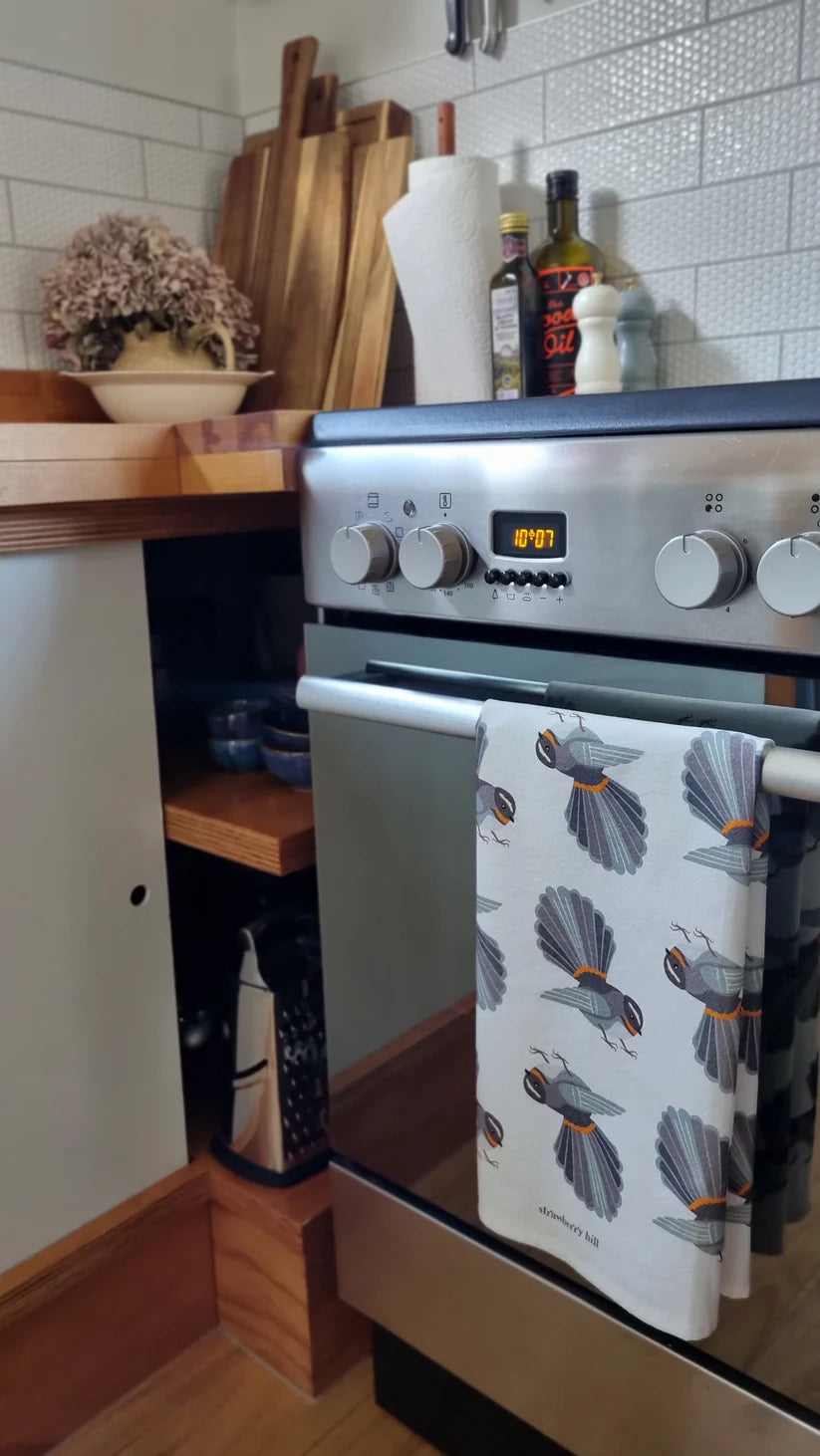 SH Piwakawaka Teal Towel