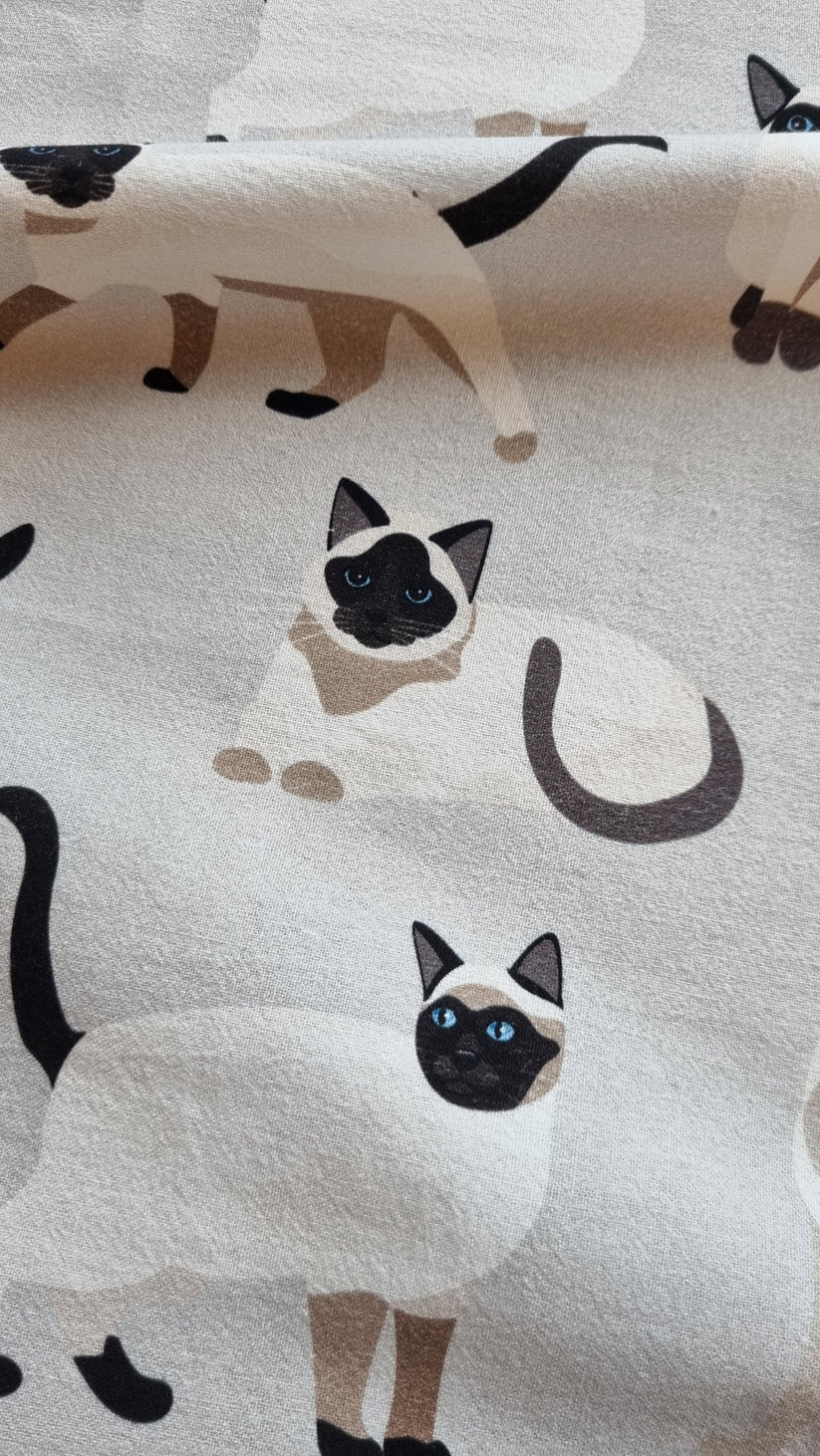 SH Cat Tea Towel
