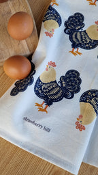 SH Rooster Tea Towel
