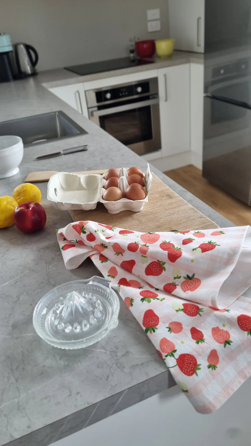 SH Strawberry Tea Towel
