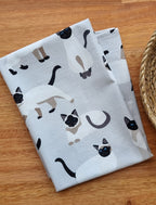 SH Cat Tea Towel