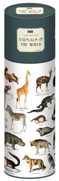 Animal World 500pc Jigsaw Puzzle Tube