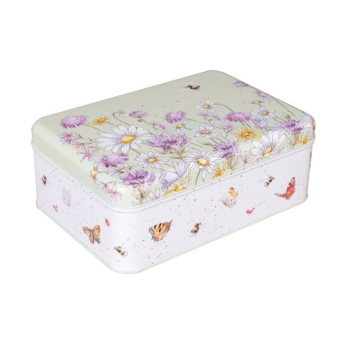 Wrendale Country Set Rectangle Bee Tin