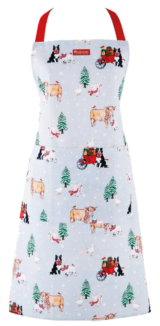 Christmas on the Farm Apron