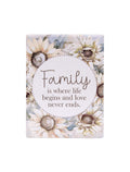 Saddle & Bloom Family Ceramic Magnet