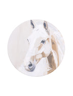 Saddle & Bloom Horse Ceramic Coaster