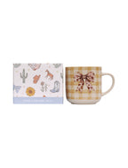 Saddle & Bloom Bow Mug