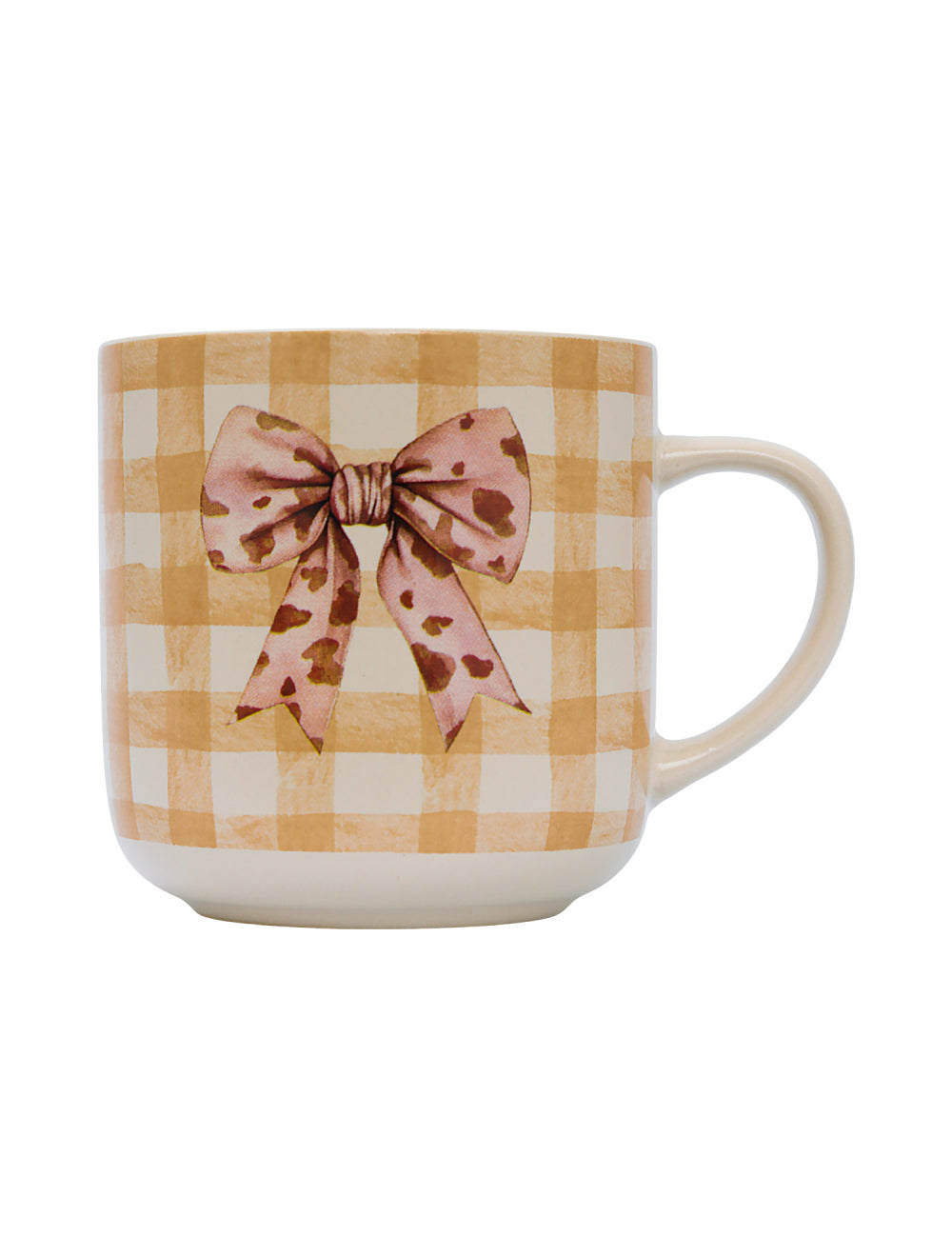 Saddle & Bloom Bow Mug