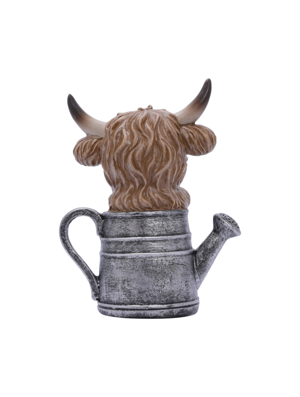 Saddle & Bloom Watering Can Highland Cow