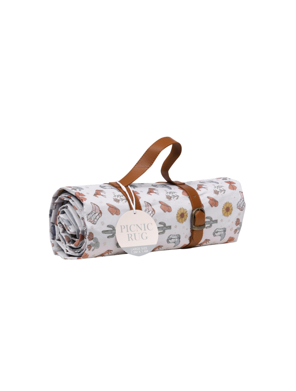 Saddle & Bloom Picnic Rug