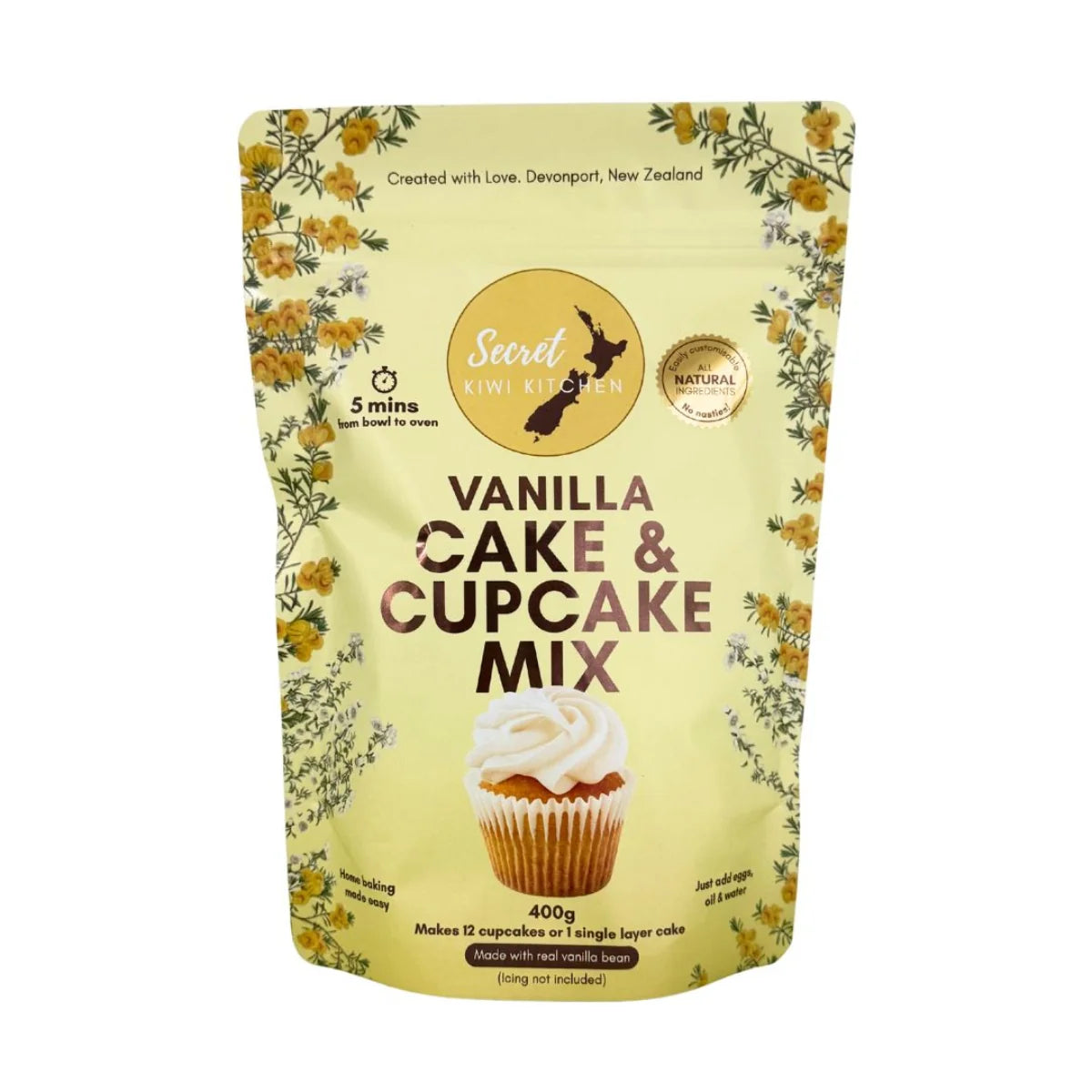 Vanilla Cake & Cupcake Mix 400gm