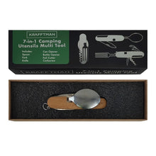 Load image into Gallery viewer, Krafftman Camping Utensils Multi Tool 7