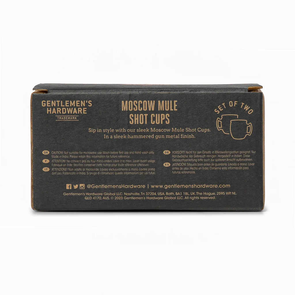 Moscow Mule Shot Cups Set