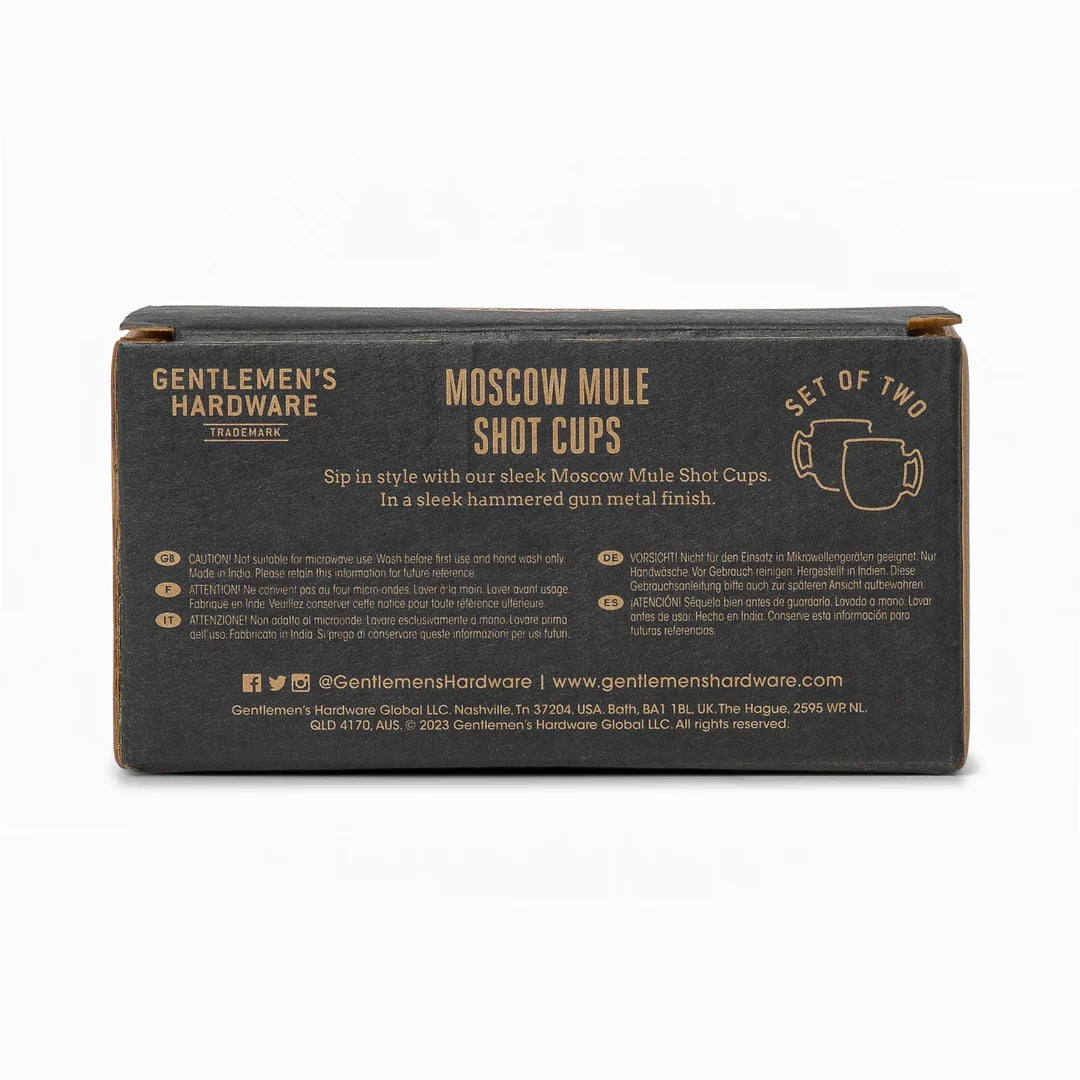 Moscow Mule Shot Cups Set