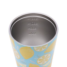 Load image into Gallery viewer, Sip by Splosh Lemon Coffee Cup 380ml