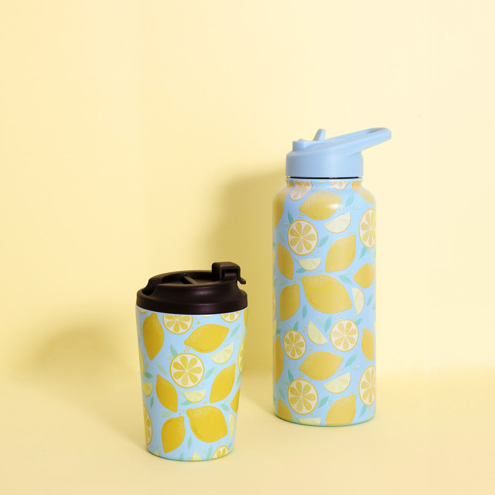 Sploshka Sip by Splosh Lemon Water Bottle 950ml – I'Adore Homewares and Gifts ...