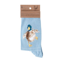 Load image into Gallery viewer, Wrendale Socks Duck Blue