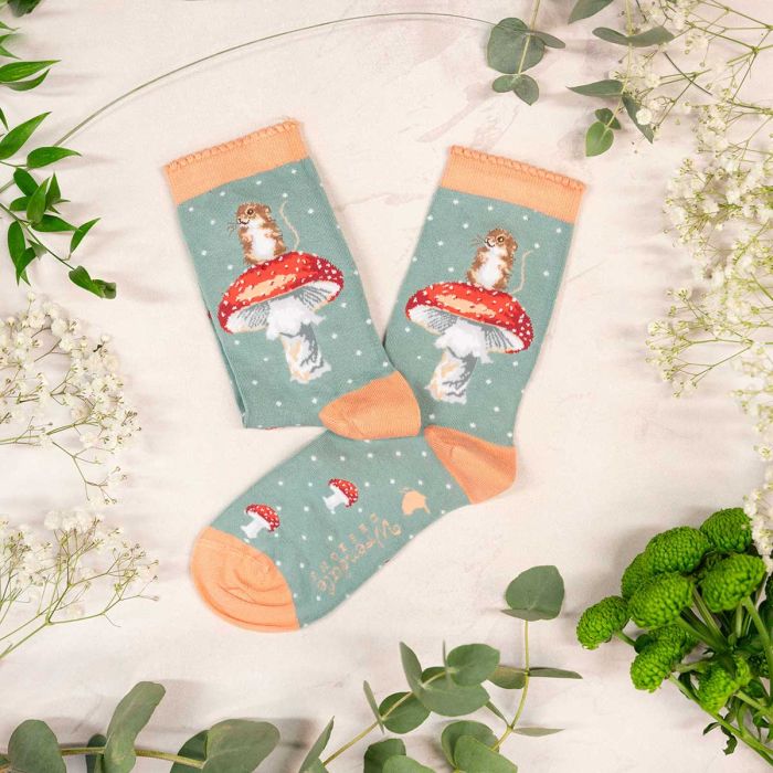Wrendale Socks Mouse