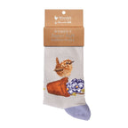 Wrendale Sock Wren Pottering Around