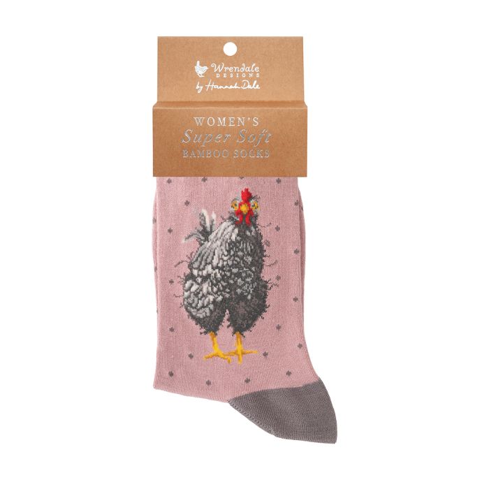 Wrendale Sock Chicken Curious