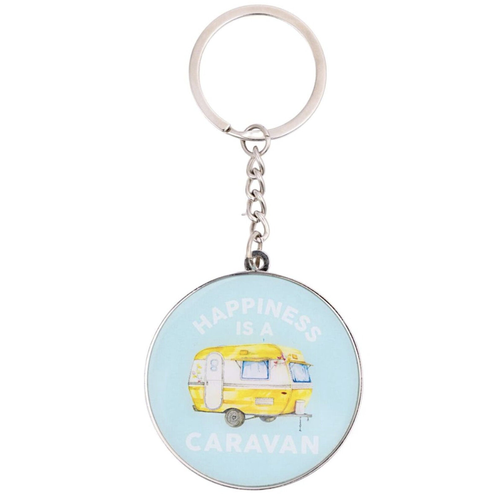 Caravan Happiness Keychain