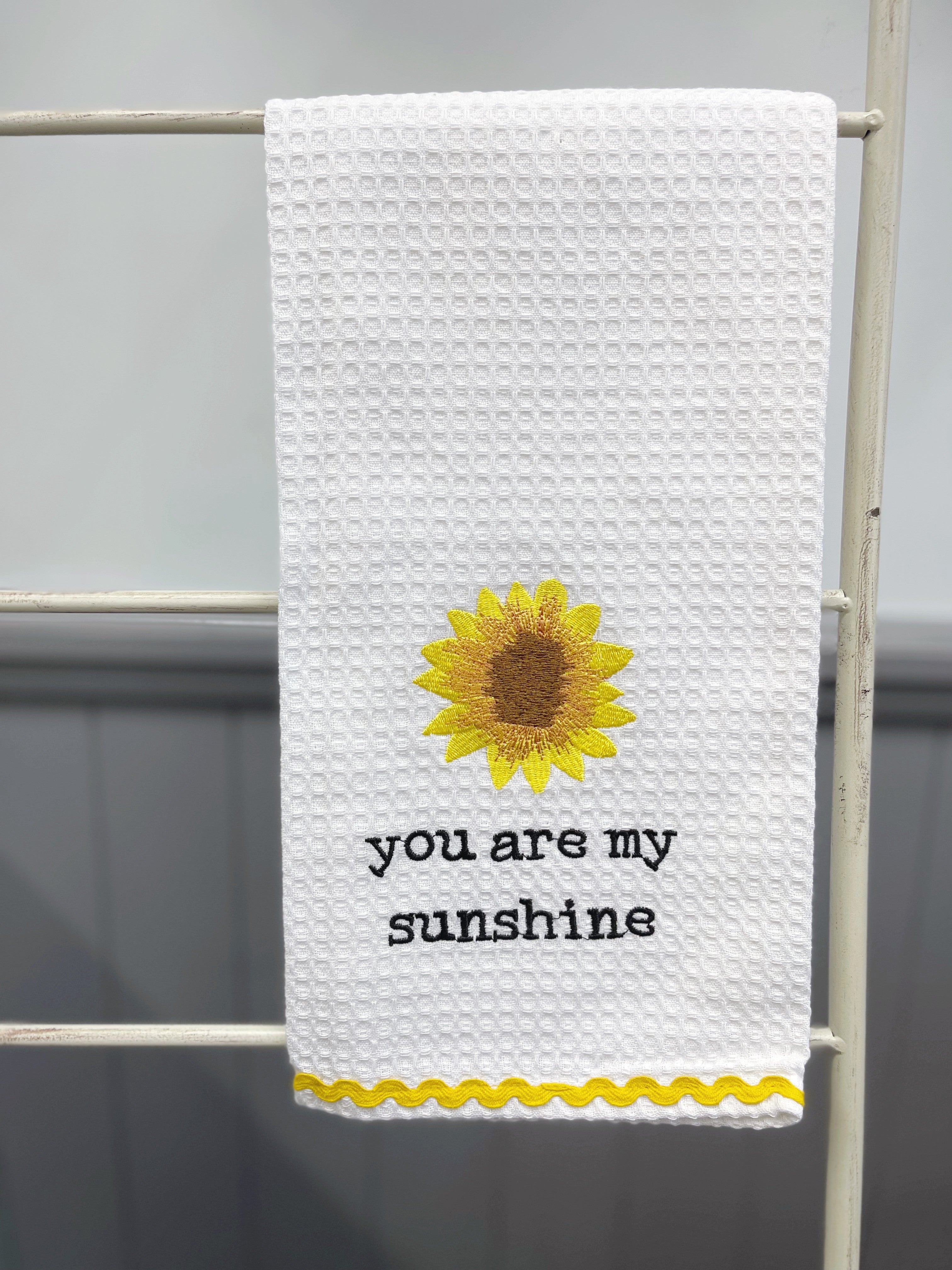 Sunflower Tea Towel