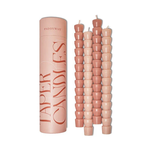 Paddywax Tapper Candles Pink 4pack