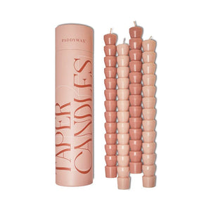 Paddywax Tapper Candles Pink 4pack