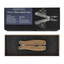 Load image into Gallery viewer, Krafftman Pliers Multi Tool 12 in 1