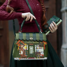 Load image into Gallery viewer, The Old Book Shop Green Grace Bag