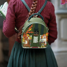 Load image into Gallery viewer, The Old Book Shop Green Nova Mini Backpack