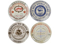 CT GC Cheese Plate Set/4