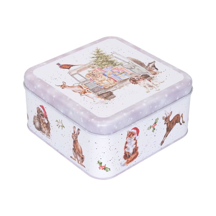 Wrendale Woodland Xmas Tin