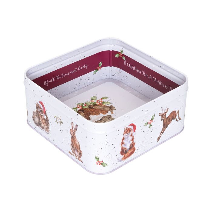 Wrendale Woodland Xmas Tin