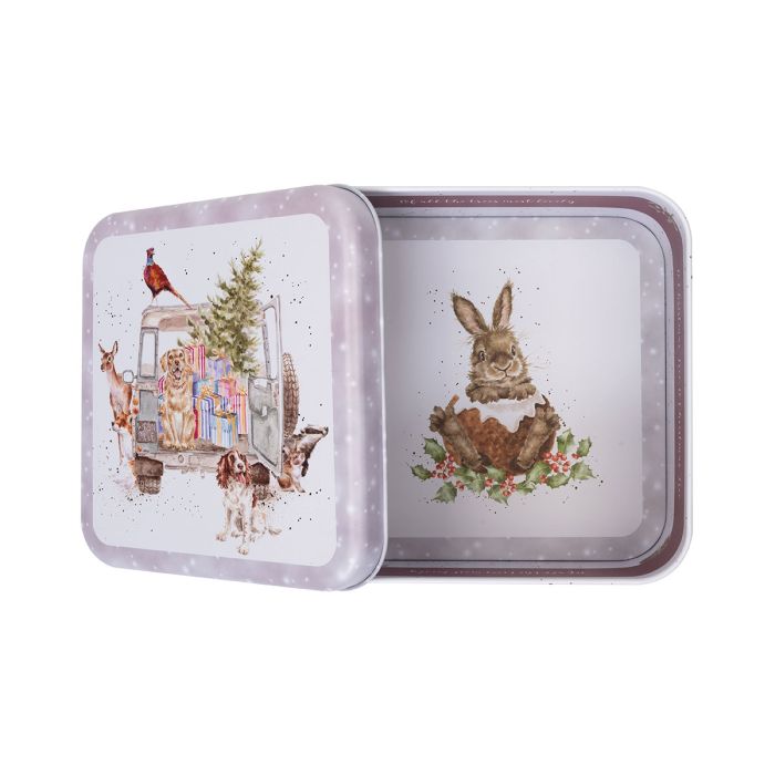 Wrendale Woodland Xmas Tin