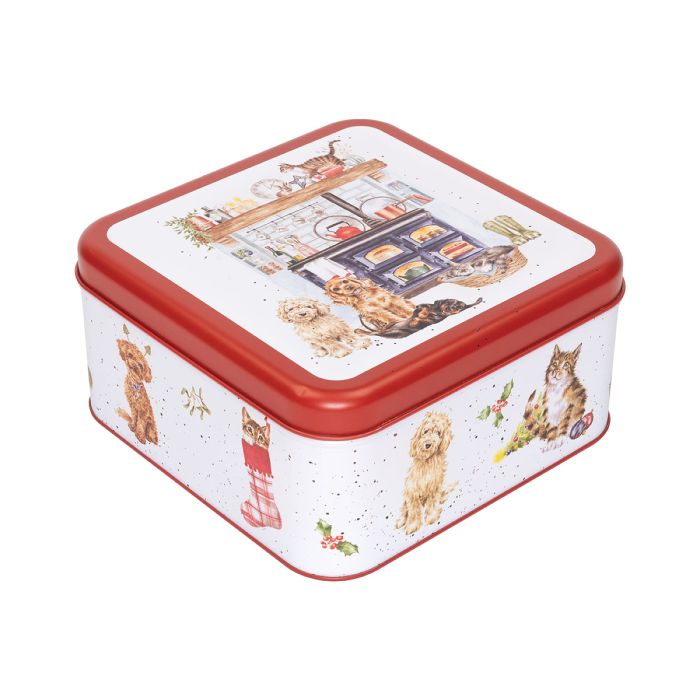 Wrendale Square Country Kitchen Xmas Tin