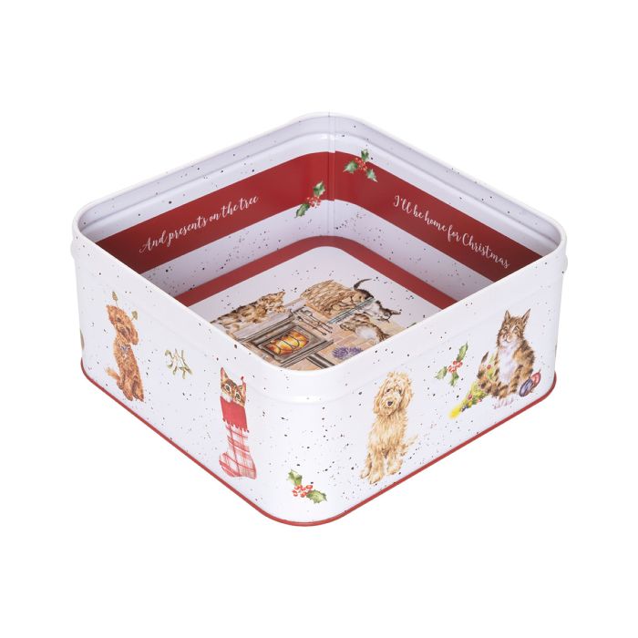 Wrendale Square Country Kitchen Xmas Tin
