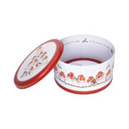 Wrendale Rockin Robins Round Xmas Tin