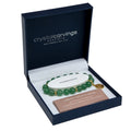Tree of Life Gold Charm Bracelet Green Aventurine
