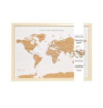 Load image into Gallery viewer, Travel Board World Small Map