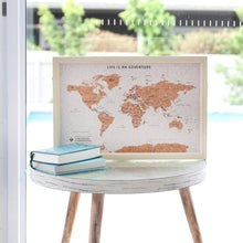 Load image into Gallery viewer, Travel Board World Small Map