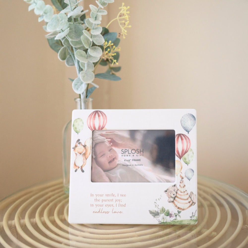 Tiny Wonders Smile Ceramic Frame 4x6